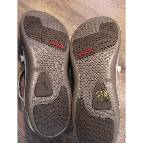 Apex Women's Janice‎  Leather  Mary Jane Shoe Flat Size 6.5 Wide Nwt - Picture 7 of 8